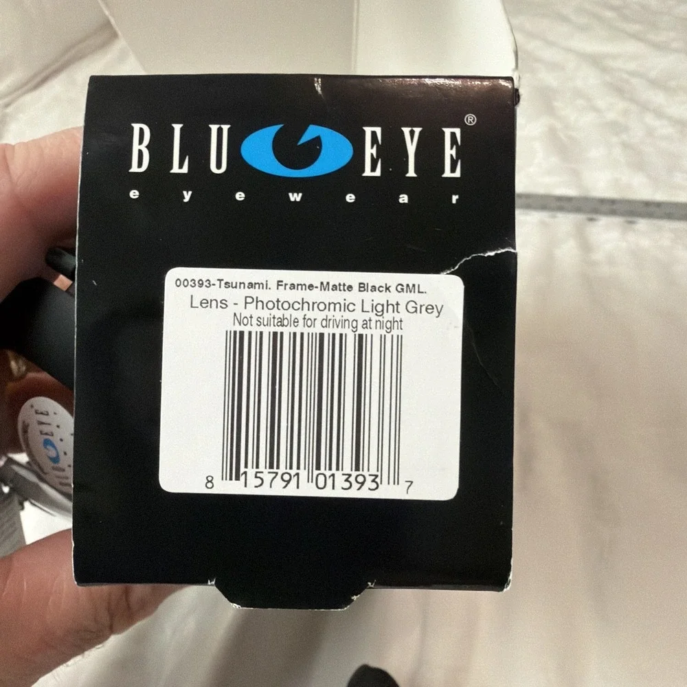 Blu Eye Tsunami Shooting Photochromic Ballistic Sun Glasses Cat 1 Shatter Resis